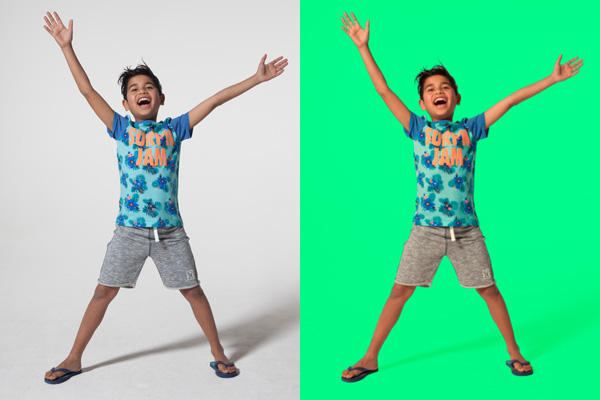 White Background adjustment